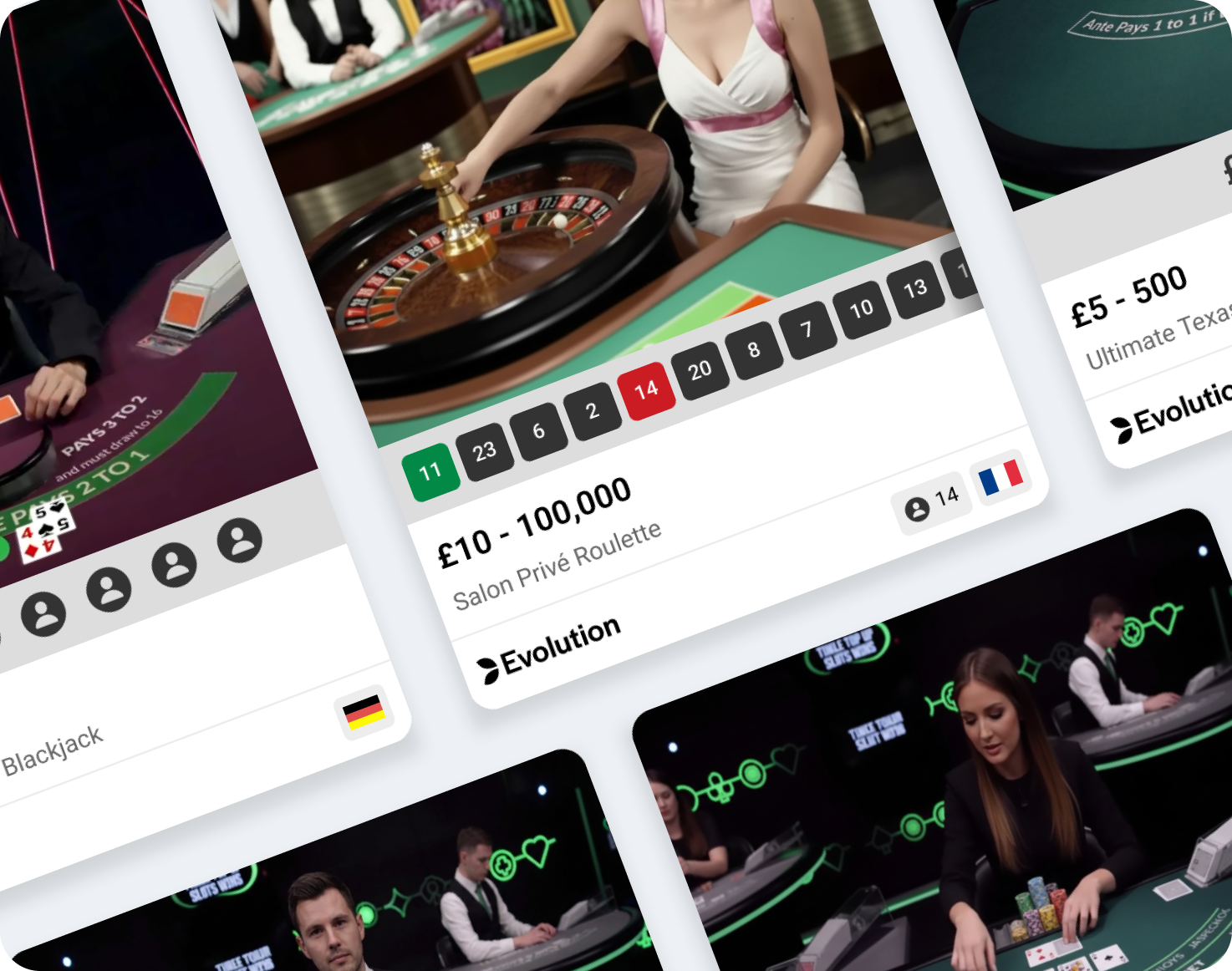 Initial Live game tiles concept